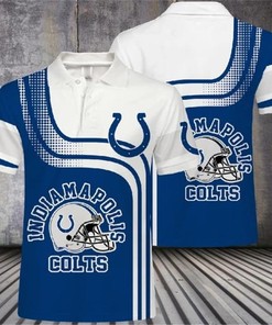 Indianapolis Colts Casual Polo Shirt - Perfect Gift For Fans