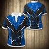 Indianapolis Colts Flame 3D Polo Shirt For Fans - Perfect Gift