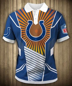 Indianapolis Colts Sunlight Casual 3D Polo Shirt For Fans - Perfect Gift