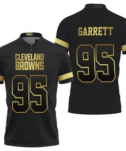 Inspire Your Team With Myles Garrett Cleveland Browns Limited Edition Vapor 3D Polo Shirt