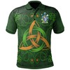 Irish Dolphin Family Crest Polo Shirt - A Fashionable Way To Represent Your Irish Heritage