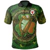 Irish House Of Fox Family Crest Polo Shirt For Heritage Lovers - Unique Design For Irish Pride