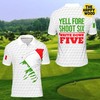 Italy Golf Polo Shirt- A Must-Have For Golf Enthusiasts With Italian Pride