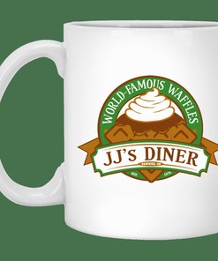 JJ's Diner Mug - Perfect Valentine's Day Coffee Mug for Her with Cute Mugs Set