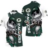 Jack Skellington And Zero Green Bay Packers Polo Shirt - Halloween Inspired Apparel