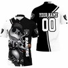 Jack Skellington Las Vegas Raiders 3D Polo Shirt- Perfect Gift For Fans Of The Nightmare Before Christmas