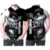 Jack Skellington Las Vegas Raiders Snapback Logo 3D Printed Polo Shirt- A Must-Have For Fans Of Tim Burton