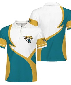 Jacksonville Jaguars Button Up Polo Shirt - Perfect Gift For Fans Of Classy Jaguars Wear