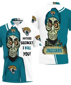 Jacksonville Jaguars Haters I Kill You 3D All Over Print Polo Shirt- Perfect Gift For Fans Who Love To Hate Haters