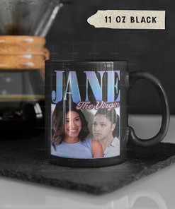 Jane Villanueva Mug for Telenovela Fans: Team Jane and Jane Virgin Mug with Romantic Drama Serial TV Jane The Vrginn