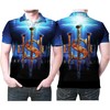 Jesus Cross God Nails 3D All Over Print Polo Shirt With A Strong Message