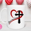 Jesus Is King Christian Valentine's Day Mug Gift Set For Her