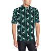 Jungle Deer Print Polo Shirt - Perfect For Nature Lovers And Wildlife Fans