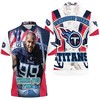 Jurrell Casey 99 Tennessee Titans Super Bowl 2021 Afc South Division 3D All Over Print Polo Shirt - For Football Fans