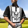 Just Golf It Skull Polo Shirt - Unique And Edgy