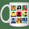 Justice Pop Personalised Gift Mug for Comic Book Fans