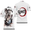 Kamado Tanjiro Kimetsu No Yaiba Polo Shirt - Fierce And Artistic