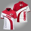 Kansas City Chiefs 3D Polo Shirt For Men