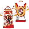 Kansas City Chiefs Afc West Division 3D Polo Shirt - Super Bowl 2021 Champions