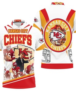 Kansas City Chiefs Afc West Division 3D Polo Shirt - Super Bowl 2021 Champions