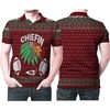 Kc Chiefs Chiefin Ugly Christmas Polo Shirt In 3D