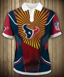 Keep It Simple With Sunlight Casual Polo Shirt For Houston Texans Fans