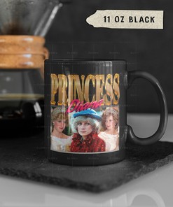 Keep the Memory of Princess Diana Alive with this Homage Mug Featuring the British Royal for Fans and Collectors