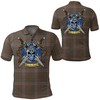 Kennedy Weathered Tartan Golf Shirt - Scottish Heritage On The Golf Course