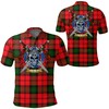 Kerr Modern Tartan 3D Athleisure Polo Shirt - Scottish Fashion Lovers' New Favorite