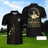 Kings Are Born Custom Polo Shirt For Golf Lovers - Honor The Golf Lover In Your Life With This Customized Gift