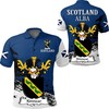 Kinnear Scottish Family Crest Polo Shirt For Golf Lovers - Gift For Fans