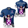 Kippen Scottish Family Crest Polo Shirt For Golf Lovers - Gift For Fans