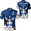 Knight Scottish Family Crest Polo Shirt For Golf Lovers - Gift For Fans