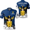 Kyle Scottish Family Crest Polo Shirt For Golf Lovers - Gift For Fans
