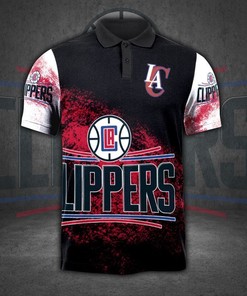 La Clippers 3D Printed Polo Shirt - Gift For Fans