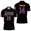 Lakers Jersey Inspired Brandon Ingram Polo Shirt - 14 Style For Laker Fans