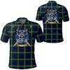 Lamont Modern Tartan Athleisure Polo Shirt - Show Your Scottish Golf Pride