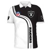 Las Vegas Raiders 3D Polo Shirt - Represent Sin City In Style