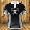 Las Vegas Raiders Casual All Over Print Polo T-Shirt - Ideal Gift For Fans