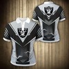 Las Vegas Raiders Flame Athletic Personalized Polo Shirt - Gift For Fans