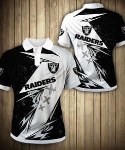 Las Vegas Raiders Graffiti All Over Print Polo T-Shirt - Perfect Gift For Fans