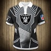 Las Vegas Raiders Sunlight Casual Polo T-Shirt With Polo Collar - Great Fan Gift