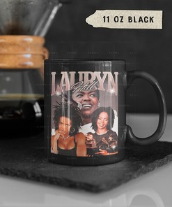 Lauryn Hill Vintage Retro 90s Coffee Mug with Homage, Fan, Rapp Merch, and Tea Cup Gift Ideas