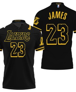 Lebron James 23 Team 2020 Lakers 3D Polo Shirt - Show Your Love For The King