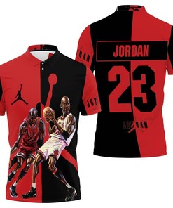 Legend Of Chicago Bulls 3D Polo Shirt - Michael Jordan Perfect Gift For Fans