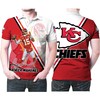 Legend Signed 3D Polo Shirt For Kansas City Chiefs Fans - Patrick Mahomes 15