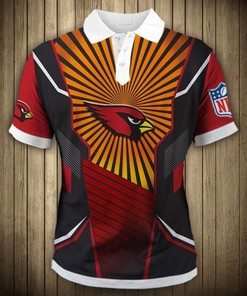 Let The Sunshine In With Arizona Cardinals Sunlight Casual Polo Shirt