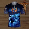Lion Jesus Is My Savior, Jesus Is My King Polo Shirt - Perfect Gift For Fans With Personalized Polo T-Shirt