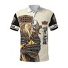 Lion King 3D Polo Shirt For Men - Gift For Fans