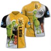 Long Beach State 49Ers Ncaa Unisex The Grinch Funny Christmas 3D Polo Shirt - Ideal For All Over Print Polo T-Shirt